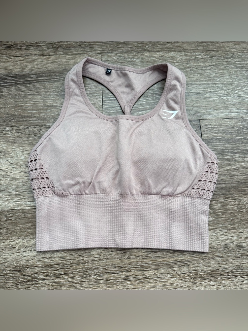 Gymshark Longline Energy Bra Beige